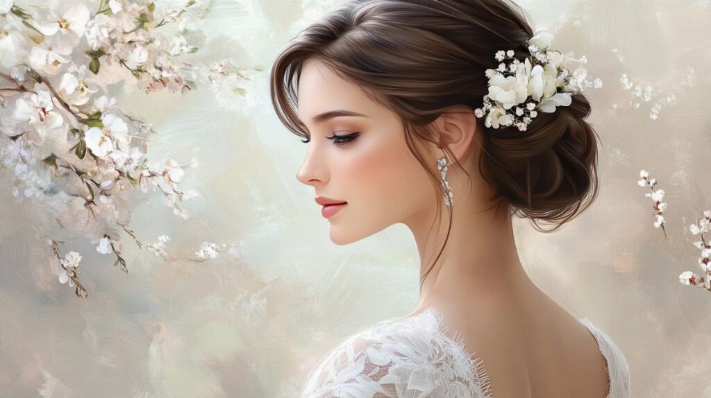 Adoptez un chignon mariée bohème pour une allure champêtre inoubliable